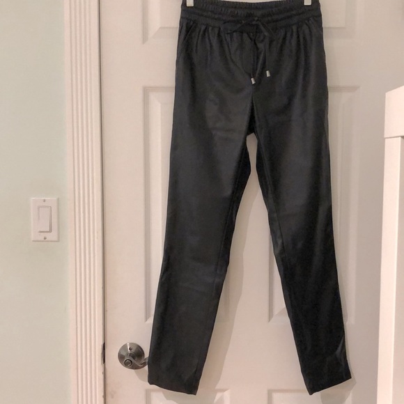 Leather joggers - Picture 4 of 4